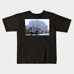 Snowy tree Kids T-Shirt